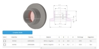 KF Flange Viewport Sapphire Viewport HTC Vacuum Viewport