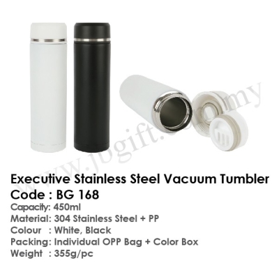 Executive Stainless Steel Vacuum Tumbler BG 168