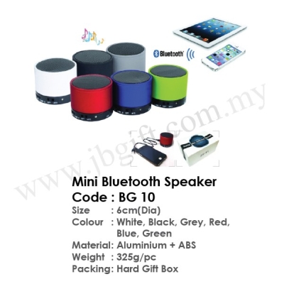 Mini Bluetooth Speaker BG 10