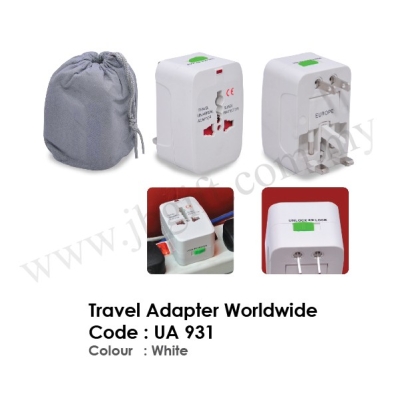 Travel Adapter Worldwide UA 931