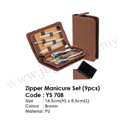 Zipper Manicure Set (9pcs) YS 708