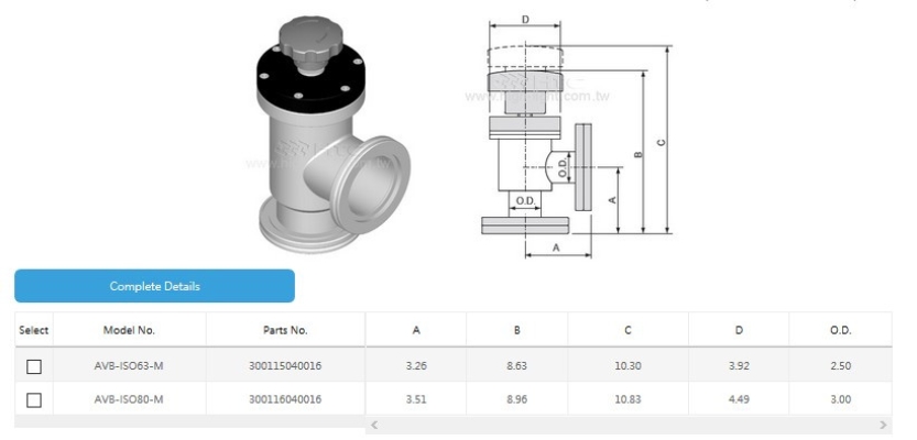 ISO Flange with Bellows(USA)