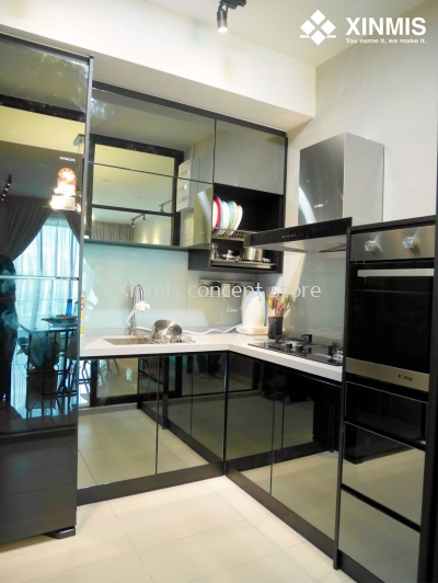 Aluminium kitchen cabinet - Kuala Lumpur 