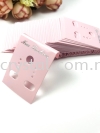 Hanging Earring Card, Pink, 100pcs+/- Displays - Earring Displays