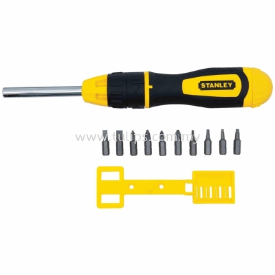 10-piece Multi-bit Racheting Screwdriver