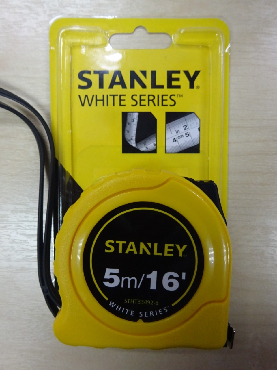 STANLEY STHT33-492-8 5M MEASURING TAPE (WHITE SERIES)