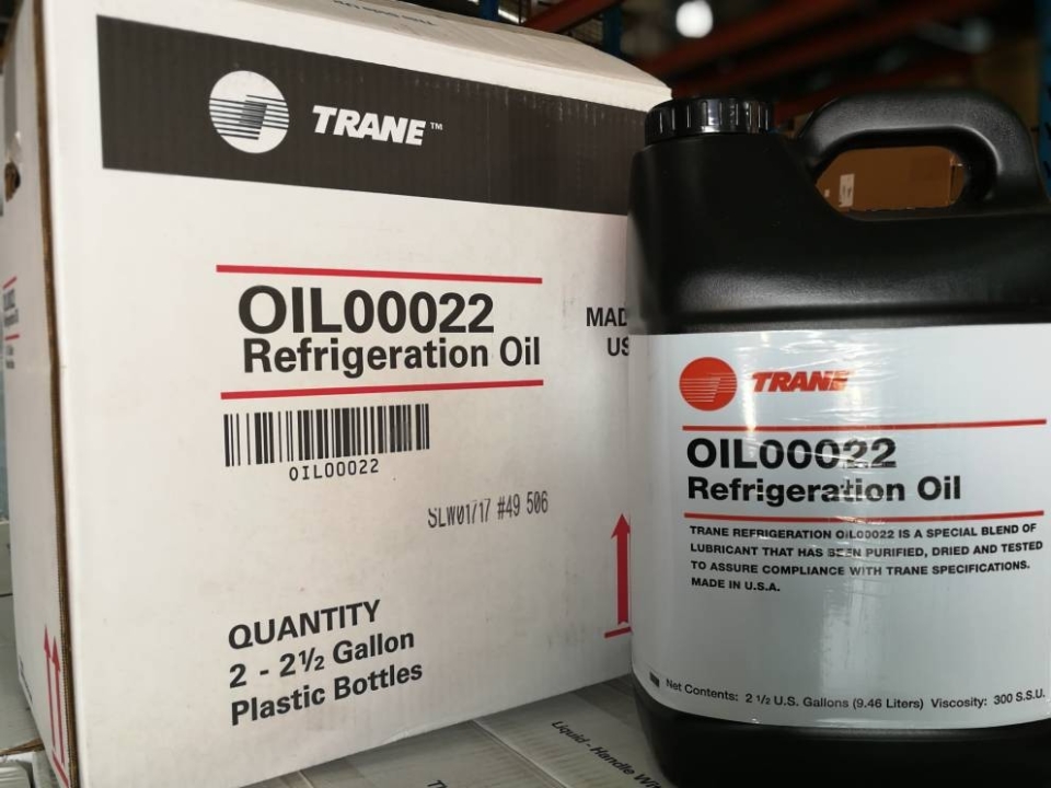 Trane Compressor Oil OIL00022 (2.5 Gallon or 9.46L / can)