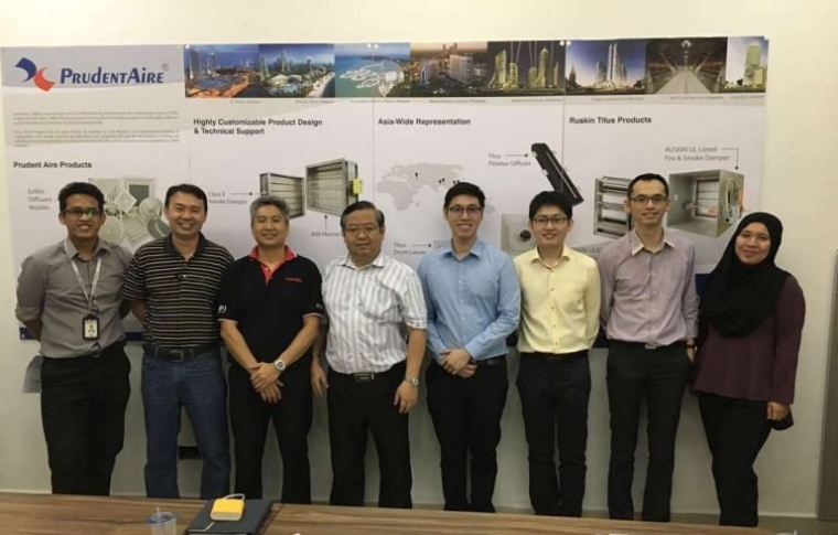 MMC GAMUDA KVMRT (PDP) SDN BHD has visited on 26th September 2017 to our factory premises.