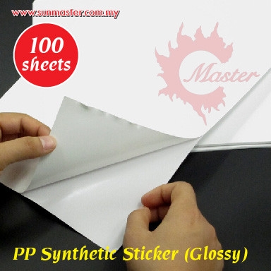 PP Glossy Sticker (Laser)