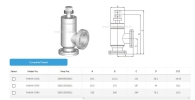 Angle Valve Angle Valve HTC Bakeable All Metal Valve