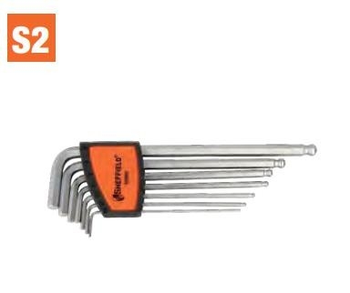 7 pcs Long Arm Ball End Hex Key Set (S050005)