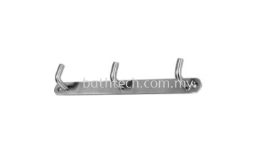 AR-3503-SS Row of 3 Towel Hooks