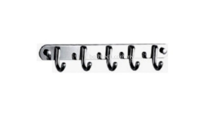 AR-8055-5 Row of 5 Towel Hooks