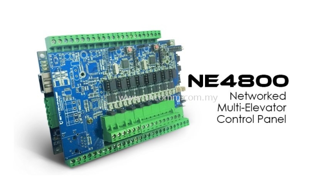 NE4800 Networked Multi-Elevator control panel