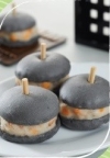CHARCOAL SEAFOOD BURGER ̿h 10pcs FRIED/STEAM Ocean Planet
