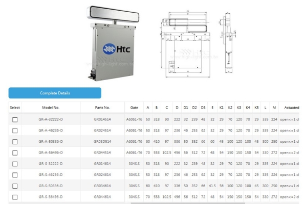 Rectangular doors gate valve