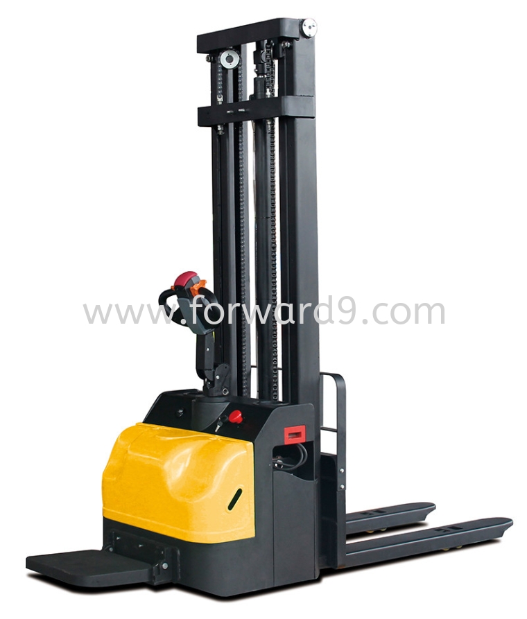 Eazy 1.5T 3M Rider Fully Electric Stacker CDDYG-I 1530  Power Electric Stacker  Electric Stacker  Material Handling Equipment