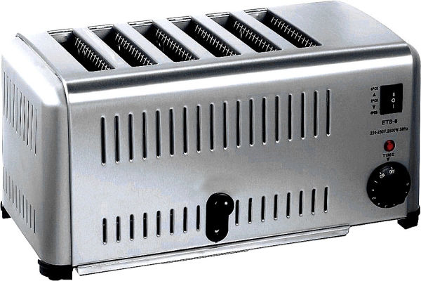 6 Slot Toaster ETS-6