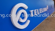 Telelink Acrylic 3D LED Signage at Kuala selangor  Timbul Akrilik