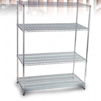 Stainless Steel Wire Shelving Rack