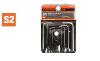 8 pcs Mini Hex Key Set (S050017)