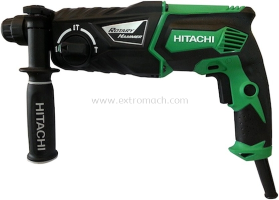 Hitachi 830W 26mm 3 Mode SDS+ Rotary Hammer DH26PC