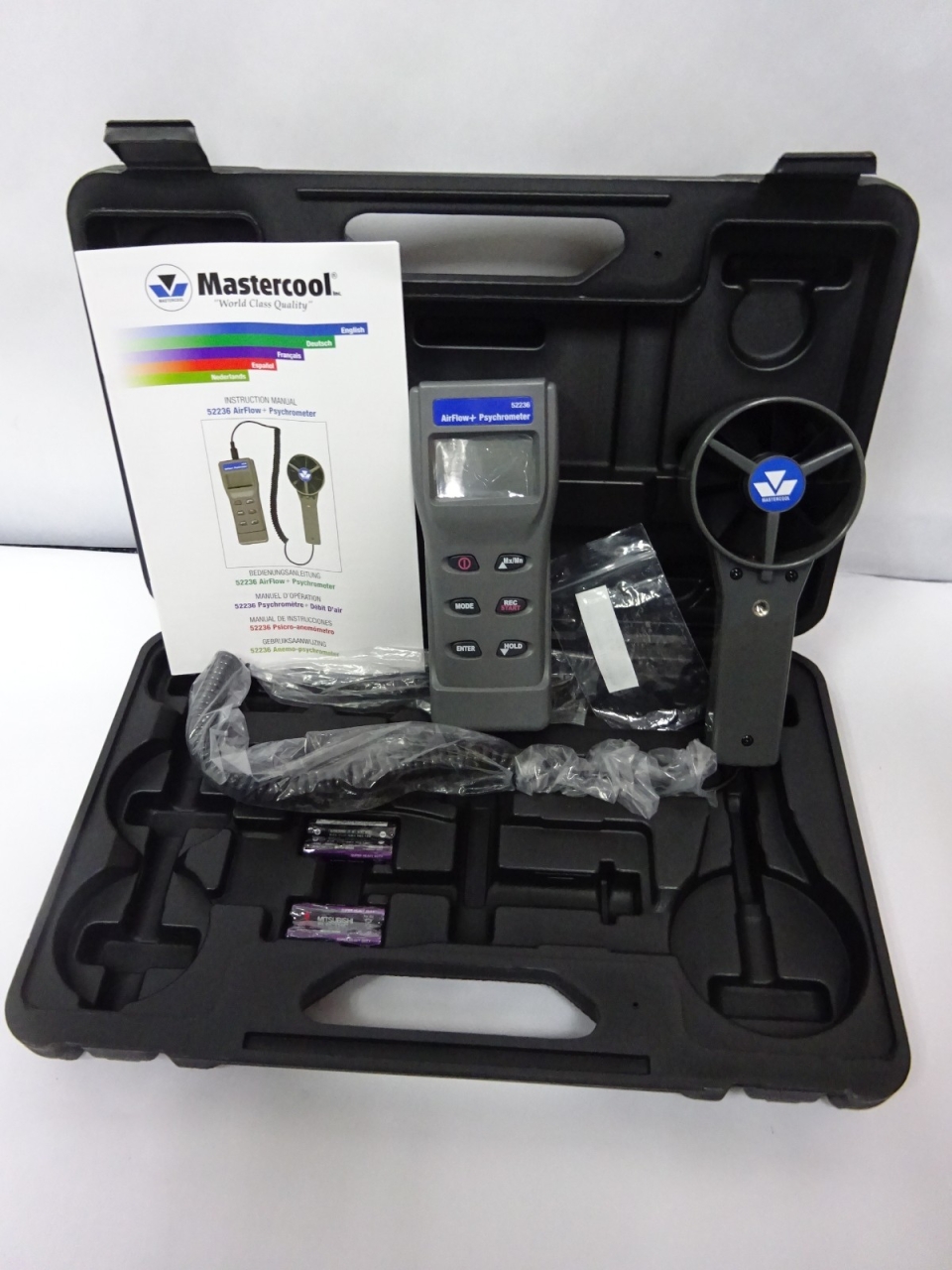 MASTERCOOL 52236 AIRFLOW + PSYCHROMETER
