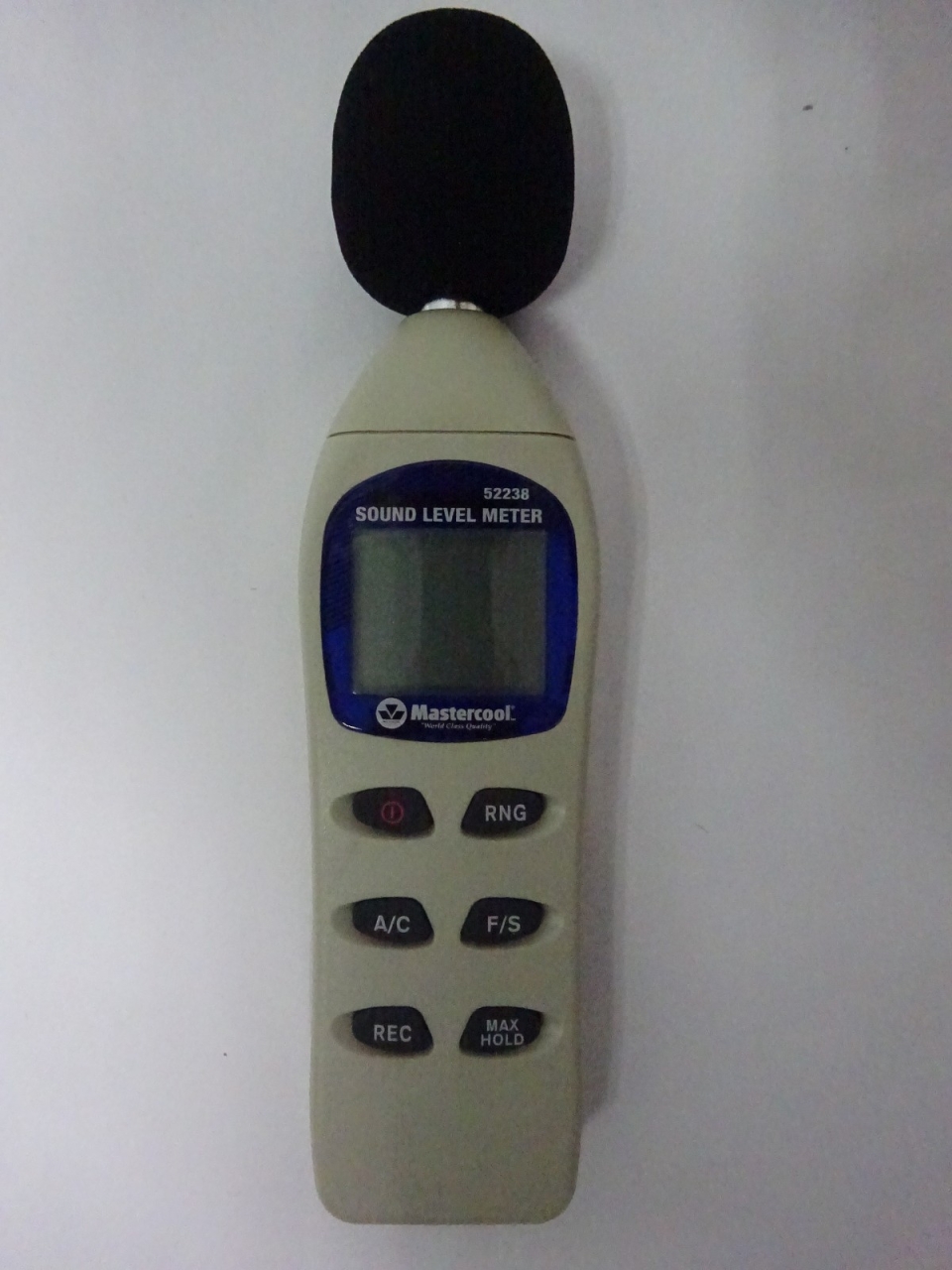 MASTERCOOL 52238 DIGITAL SOUND LEVEL METER ( 40 to 130 dB)