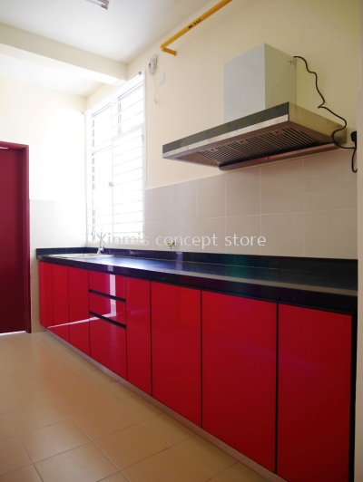 Aluminium kitchen cabinet - Cyber Jaya