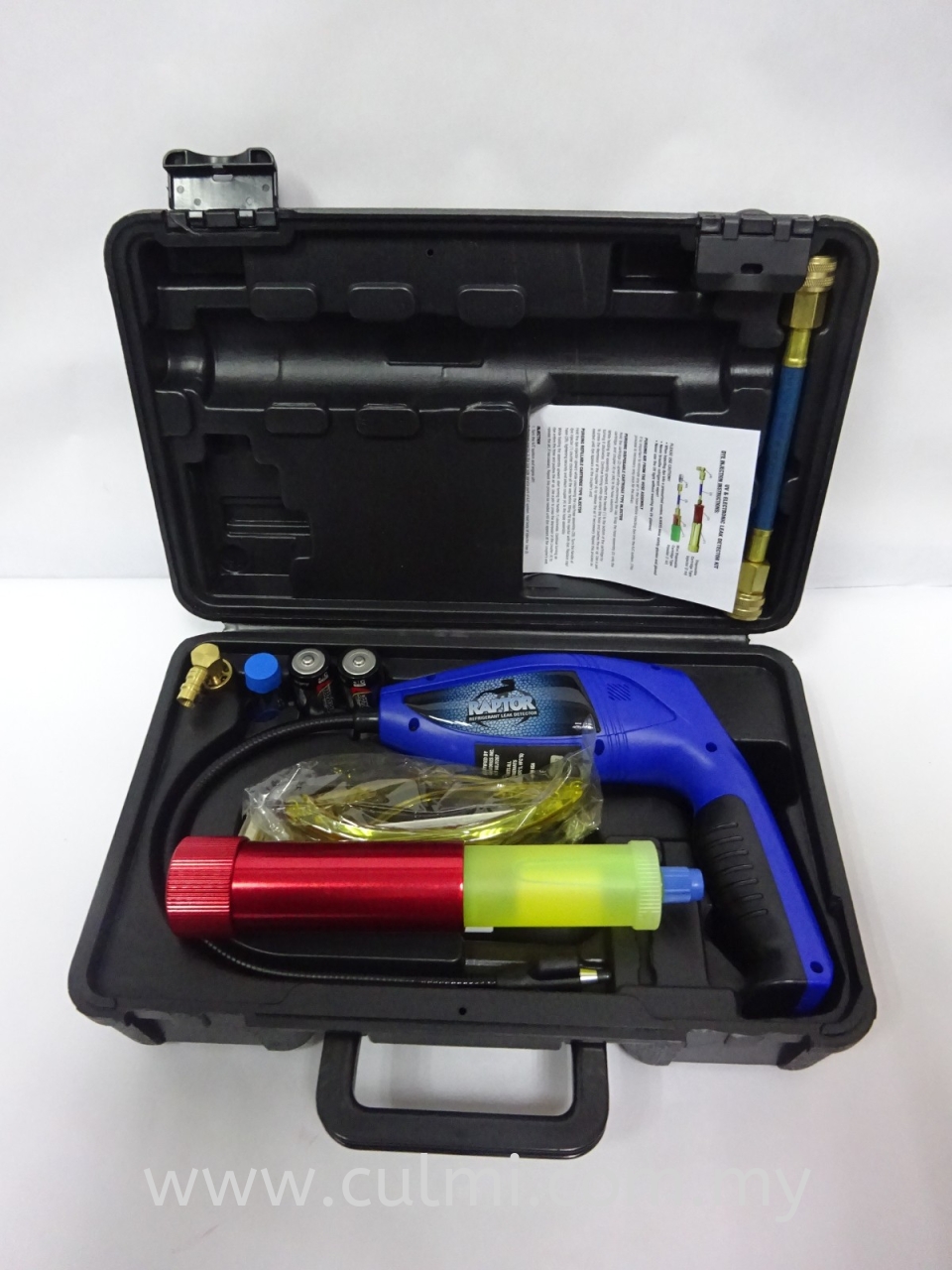 MASTERCOOL 56300 COMPLETE ELECTRONIC & UV LEAK DETECTION KIT W/25 APPL. DYE "NEW DESIGN"