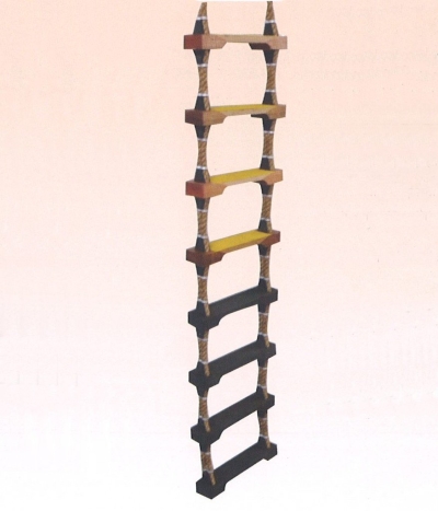 LD06) Lifeboat Embarkation Ladder A Type Step Model : EJM Coated With Anti-Slip