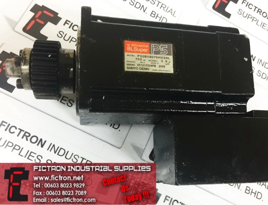 P50B08075HXS6L SANYO DENKI AC SERVO MOTOR REPAIR SERVICE IN MALAYSIA 12 MONTHS WARRANTY