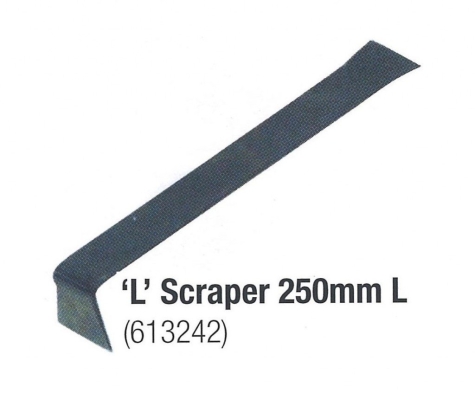 DE10) L Scraper 250mm L