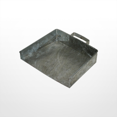 DE12) Galvanized Dust Pan