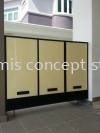 Aluminium shoe cabinet - Bukit Rahmat Putra Aluminium shoe cabinet