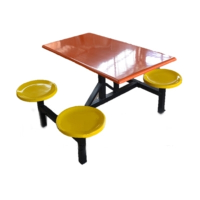 AK 403 (S) - FIBREGLASS TABLE WITH STOOL