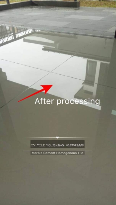 Homogenous Tile Polishing