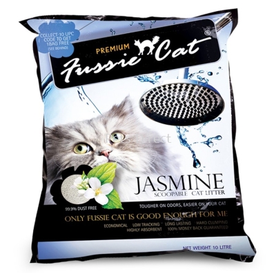 Fussie Cat Litter Jasmine 10L