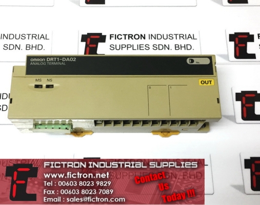 DRT1-DA02 DRT1DA02 OMRON AO PLC MODULE REPAIR SERVICE IN MALAYSIA 12 MONTHS WARRANTY