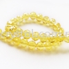 Crystal China, 6mm Disco Ball, B36 Citrine AB Disco Ball 06mm Beads