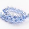 Crystal China, 6mm Disco Ball, B65 Light Sapphire AB Disco Ball 06mm Beads