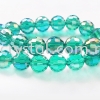 Crystal China, 8mm Disco Ball, B51 Blue Zircon AB Disco Ball 08mm Beads