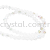 Crystal China, 3mm Bicone, B68 Crysta AB Bicone 03mm Beads