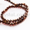 Crystal China, 4mm Round, B79 Metalic Brown Round 04mm Beads