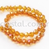 Crystal China, 4mm Round, B63 Topaz AB Round 04mm Beads