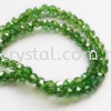 Crystal China, 4mm Round, B55 Peridot AB Round 04mm Beads