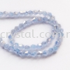 Crystal China, 4mm Bicone, B73 Air Blue Opal AB Bicone 04mm Beads