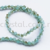 Crystal China, 4mm Bicone, B88 Pacific Opal AB Bicone 04mm Beads