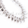 Crystal China, 13mm Teardrop, B76 Crystal Satin Teardrop 13mm  Beads