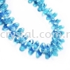 Crystal China, 13mm Teardrop, B52 Light Aquamatine AB Teardrop 13mm  Beads